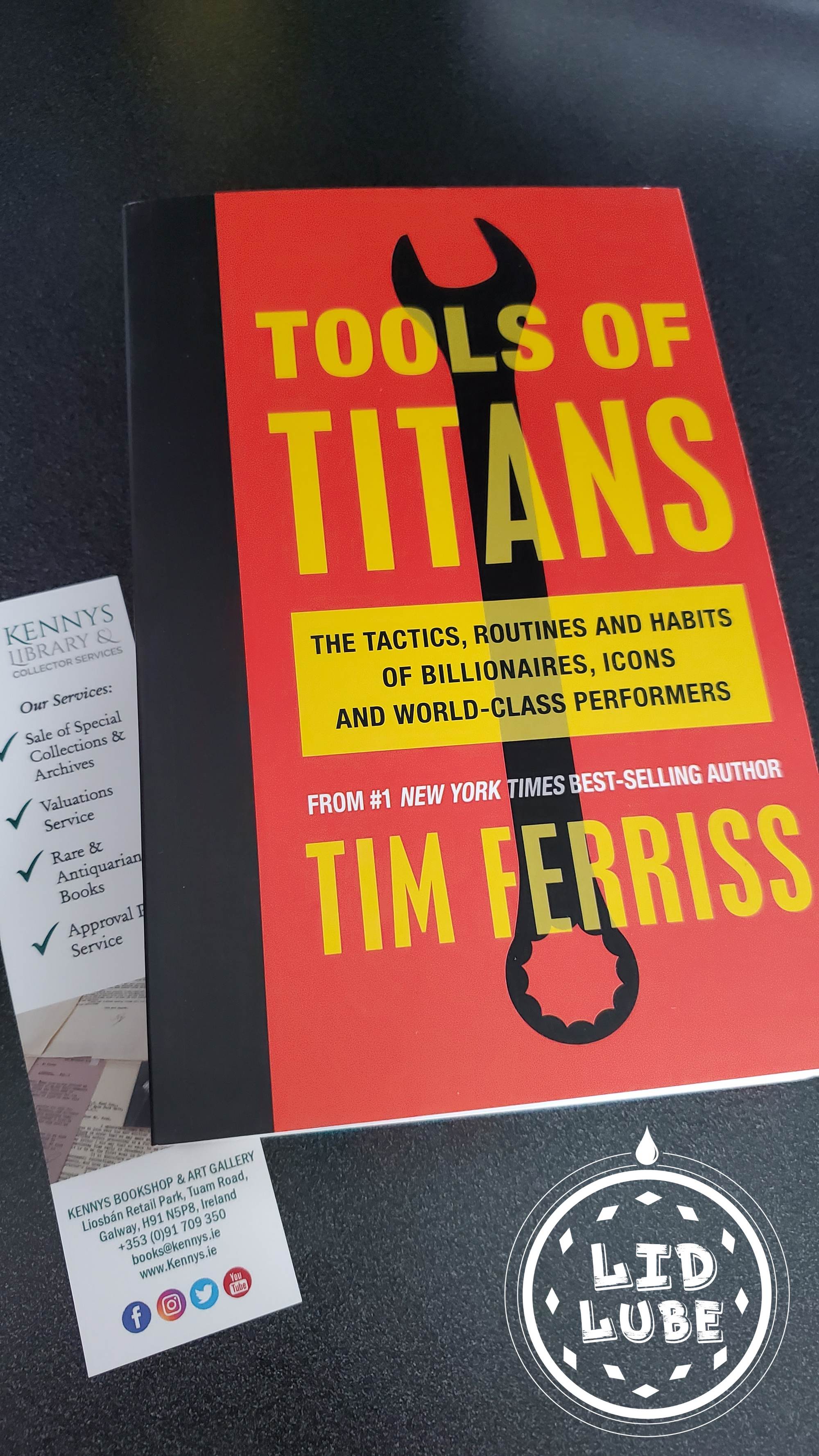 Tools Of Titans  -  Anonymous Book Delivery Thank You!