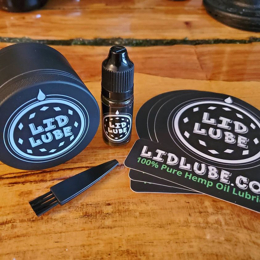 Lid Lube Hemp Oil and Grinder Giveaway! ENTER NOW!